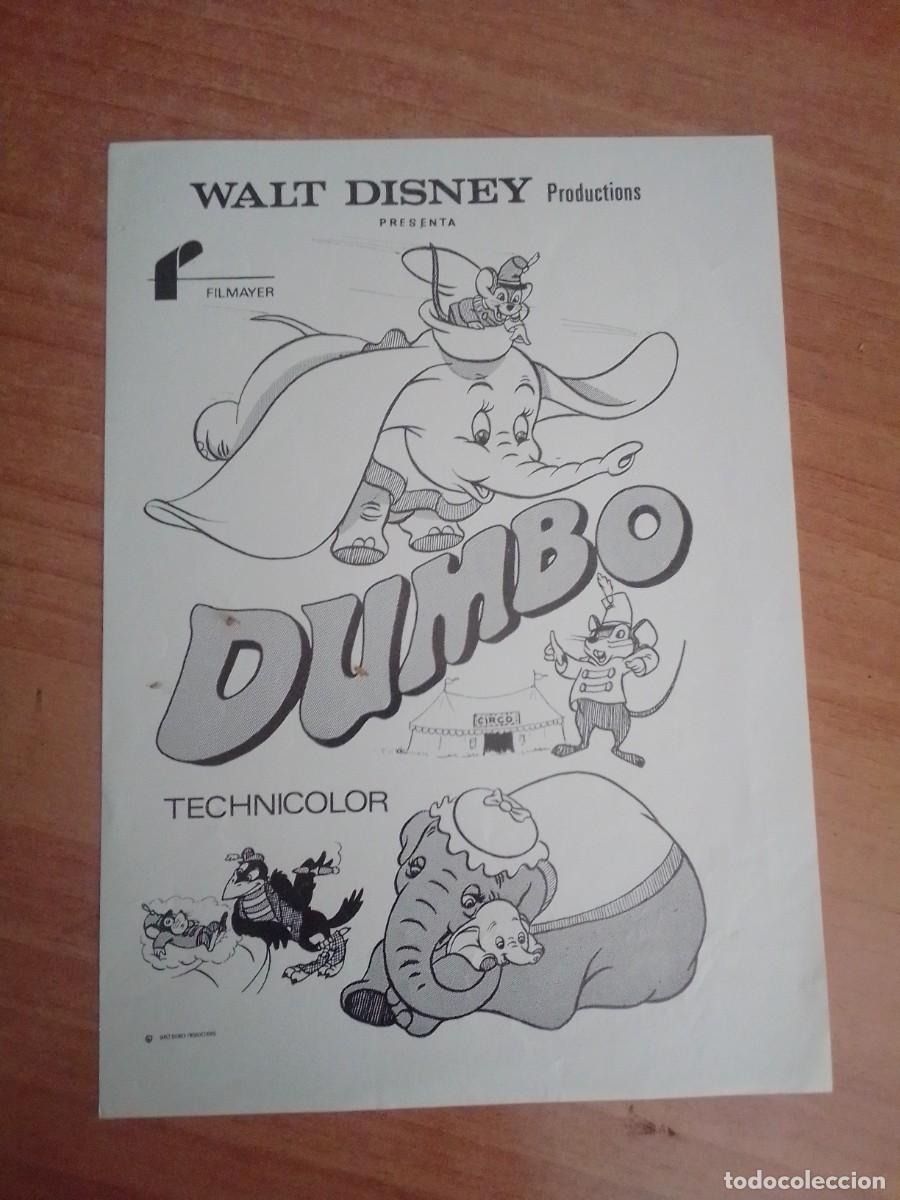 Cine: G-11--GUIA DE LA PELICULA-- DUMBO