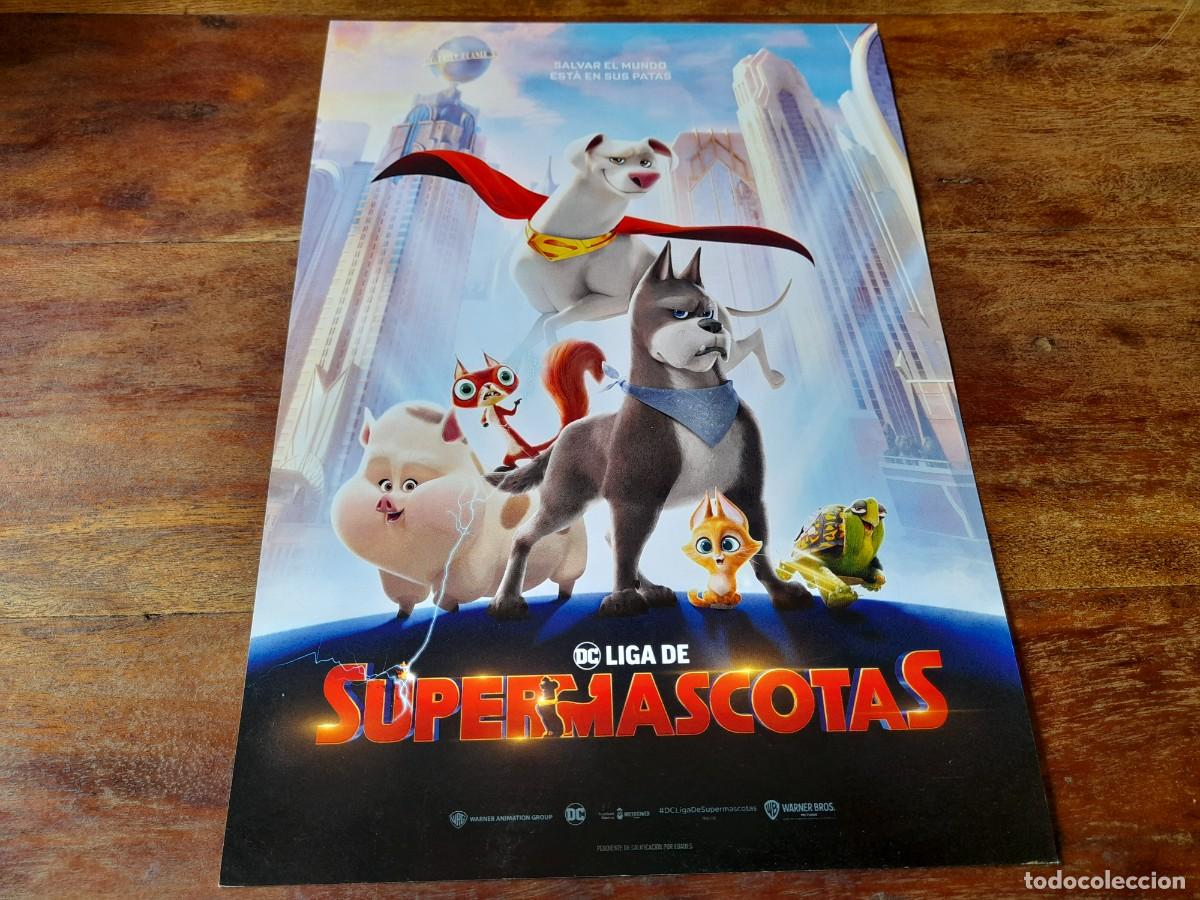 Cinema: DC Liga de supermascotas - Animacion - Dir. Jared Stern, Sam Levine - Guia original Warner 2022