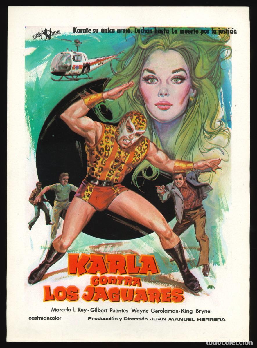 Cine: KARLA CONTRA LOS JAGUARES / GU&Iacute;A DE CINE SENCILLA (LUCHADORES MEJICANOS)