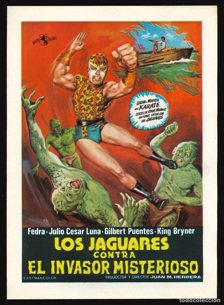 Cine: LOS JAGUARES CONTRA EL INVASOR MISTERIOSO / GU&Iacute;A DE CINE SENCILLA