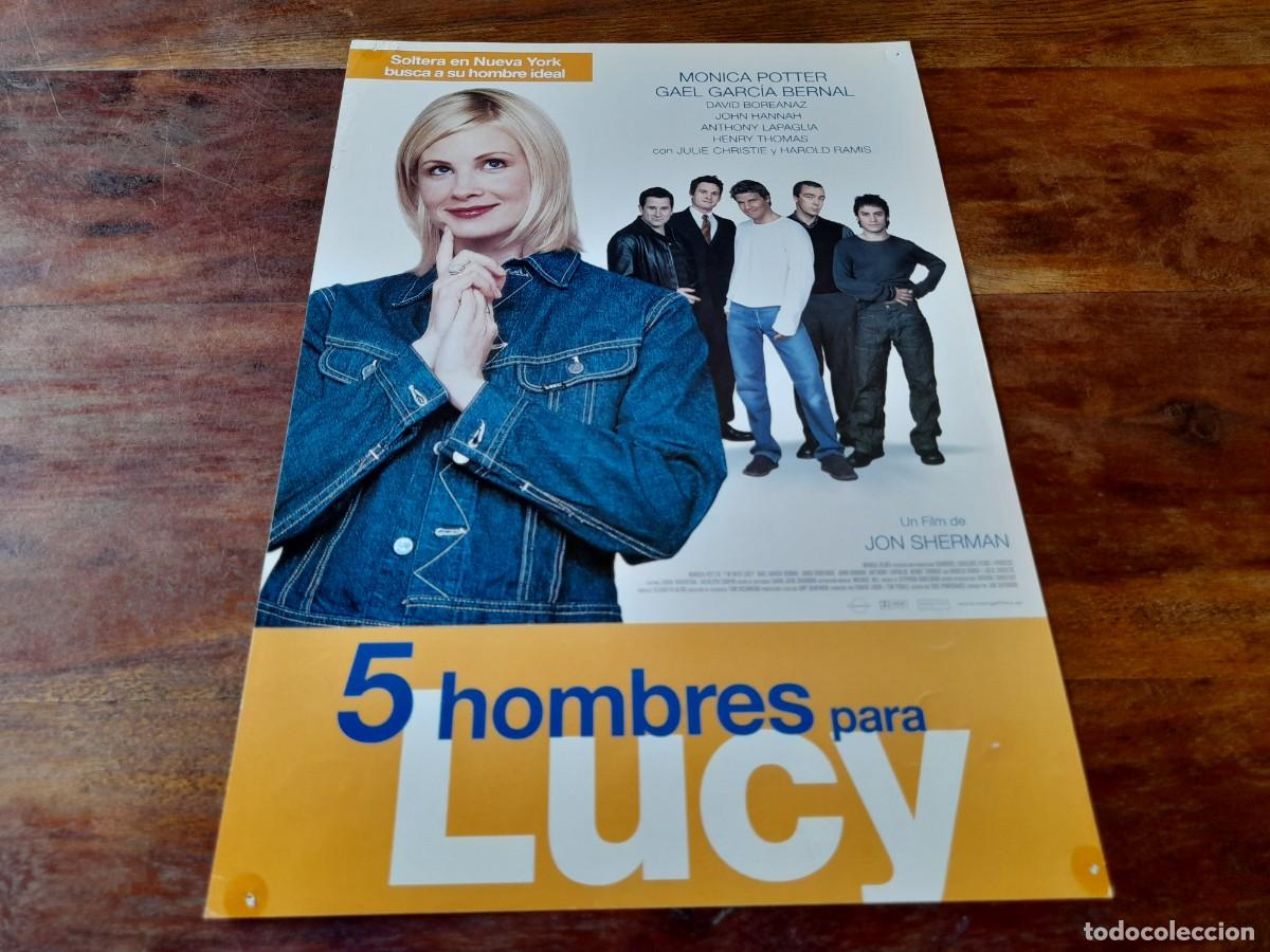 Cinema: 5 hombres para Lucy - Monica Potter, Gael Garc&iacute;a Bernal, David Boreanaz - Guia original Manga 2002