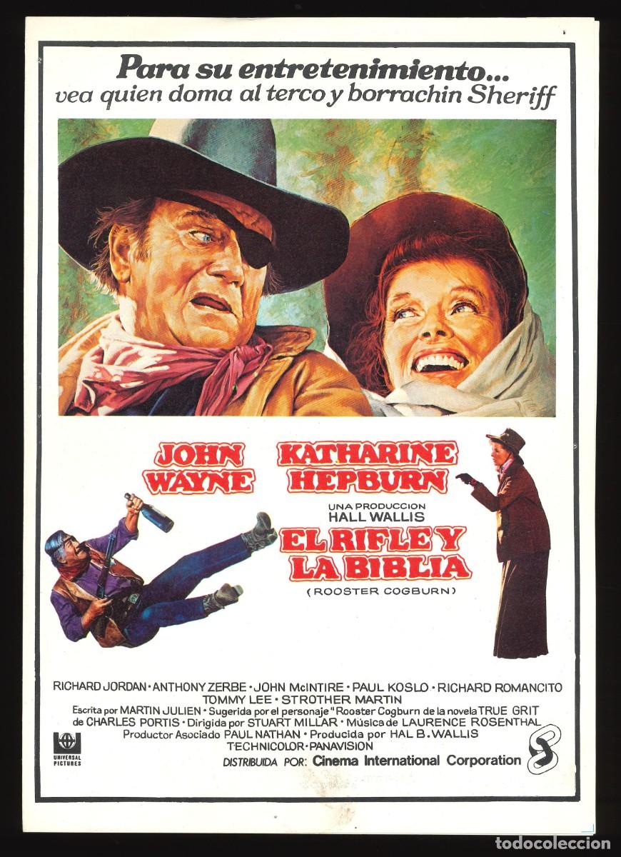Cine: EL RIFLE Y LA BIBLIA / GU&Iacute;A DE CINE DOBLE (OESTE) JOHN WAYNE