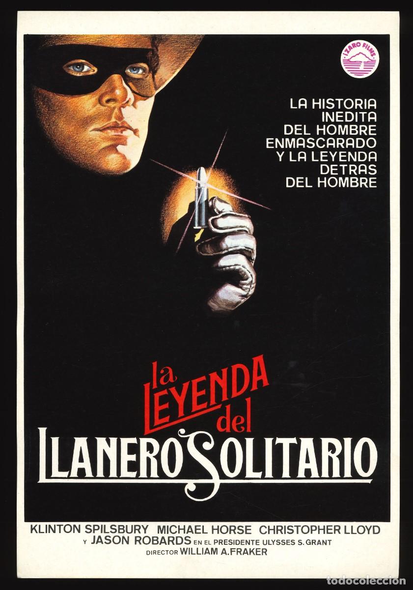 Kino: LA LEYENDA DEL LLANERO SOLITARIO / GU&Iacute;A DE CINE SENCILLA (OESTE)