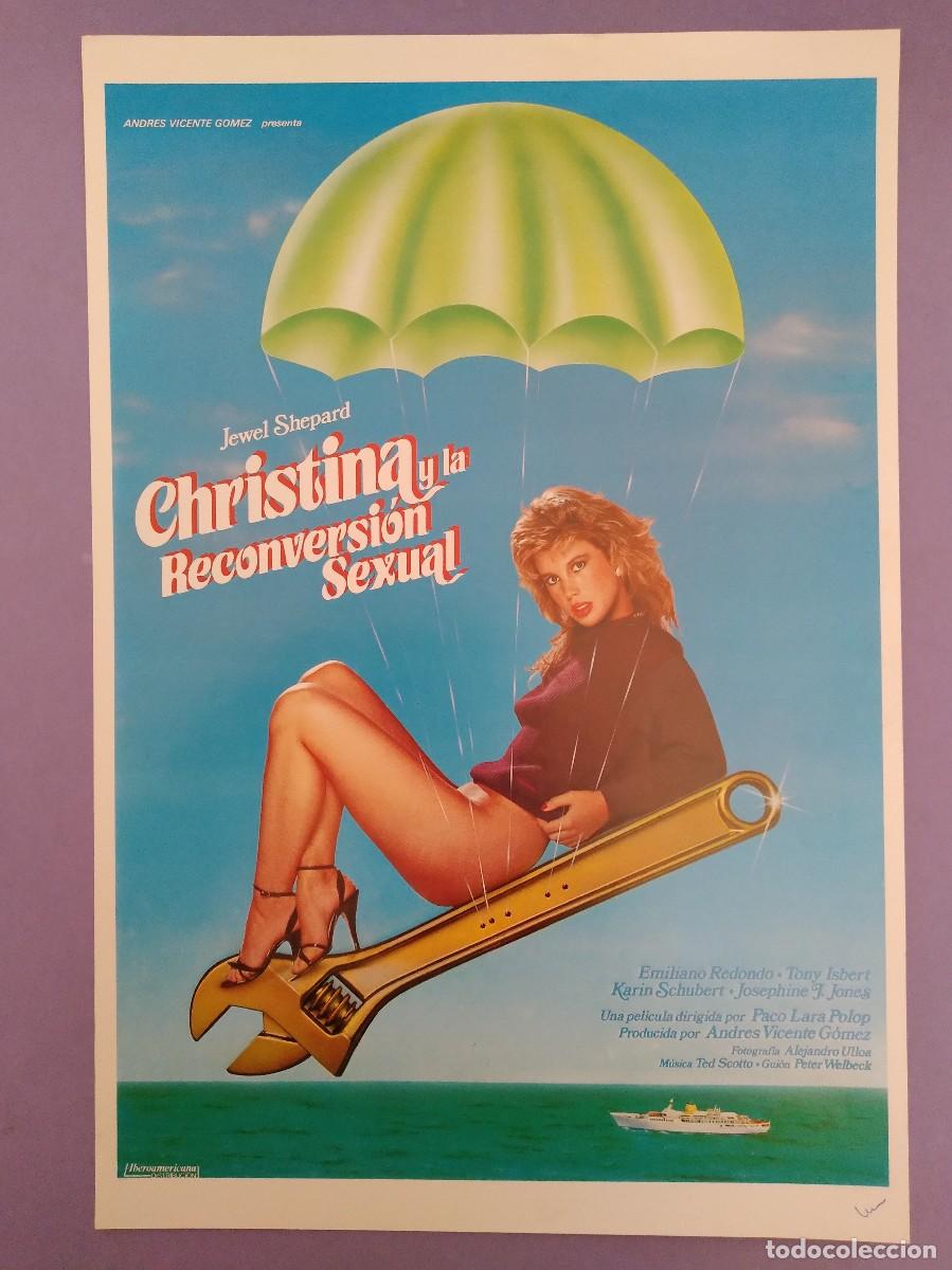 Cinema: GUIA PUBLICITARIA PELICULA CINE CHRISTINA Y LA RECONVERSION SEXUAL JEWEL SHEPARD 1 HOJAS G 106