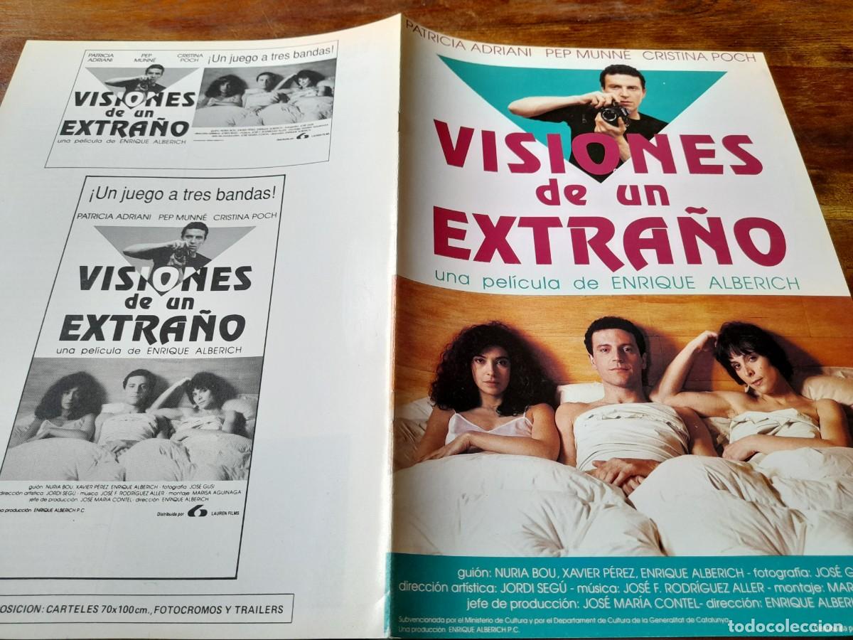 Cine: Visiones de un extra&ntilde;o - Patricia Adriani, Pep Munn&eacute;, Cristina Poch - Gu&iacute;a original Lauren 1991