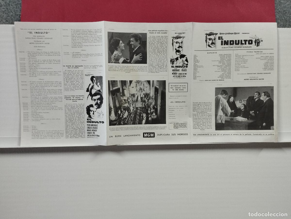 Cinema: El indulto. Pedro Armend&aacute;riz, Concha Velasco GUIA DE CINE
