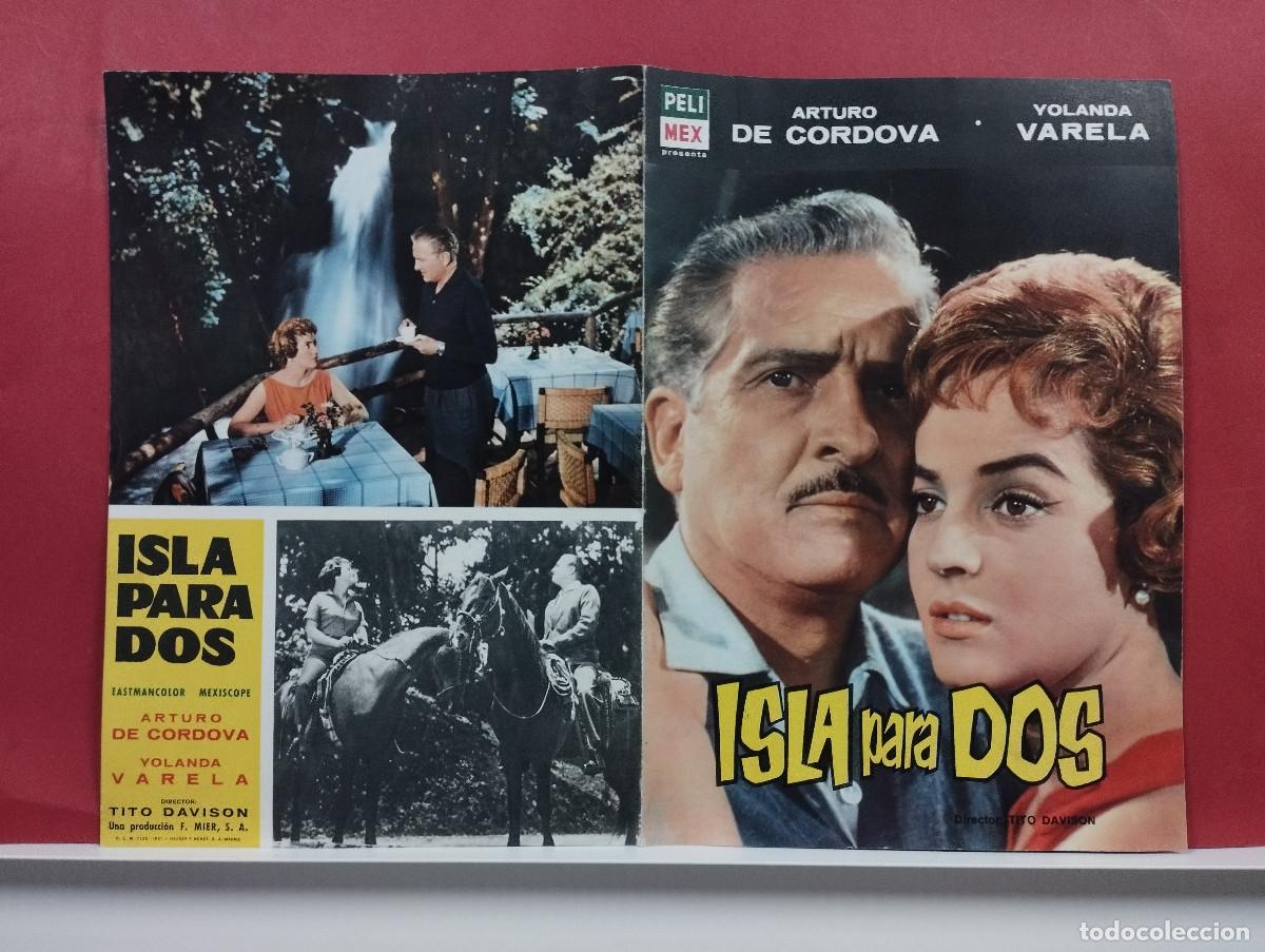 Kino: Isla para dos. Arturo de C&oacute;rdova, Yolanda Varela, Mar&iacute;a Douglas GUIA DE CINE
