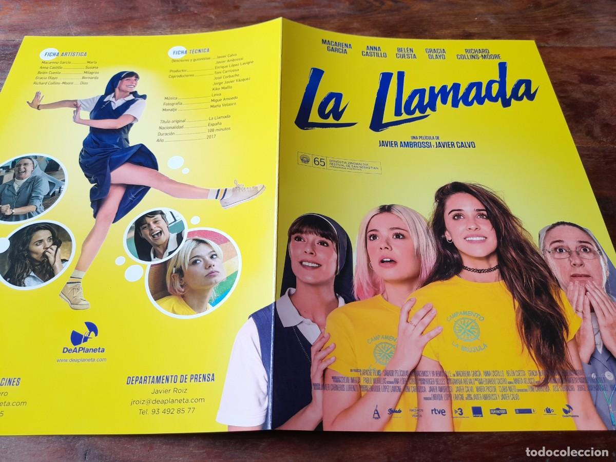 Cine: La llamada - Macarena Garc&iacute;a, Anna Castillo, Bel&eacute;n Cuesta - Gu&iacute;a original Deaplaneta 2017