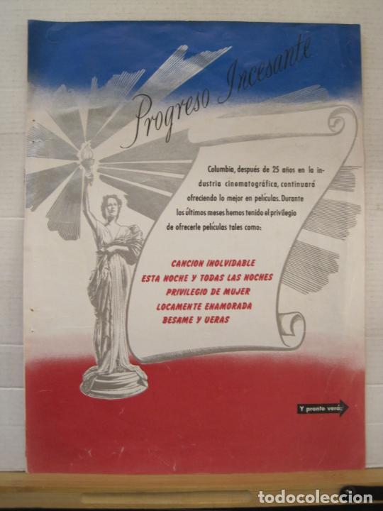 Cine: COLUMBIA-LANZAMIENTOS-GUIA PUBLICIDAD DE CINE-VER FOTOS-(V-23.887)