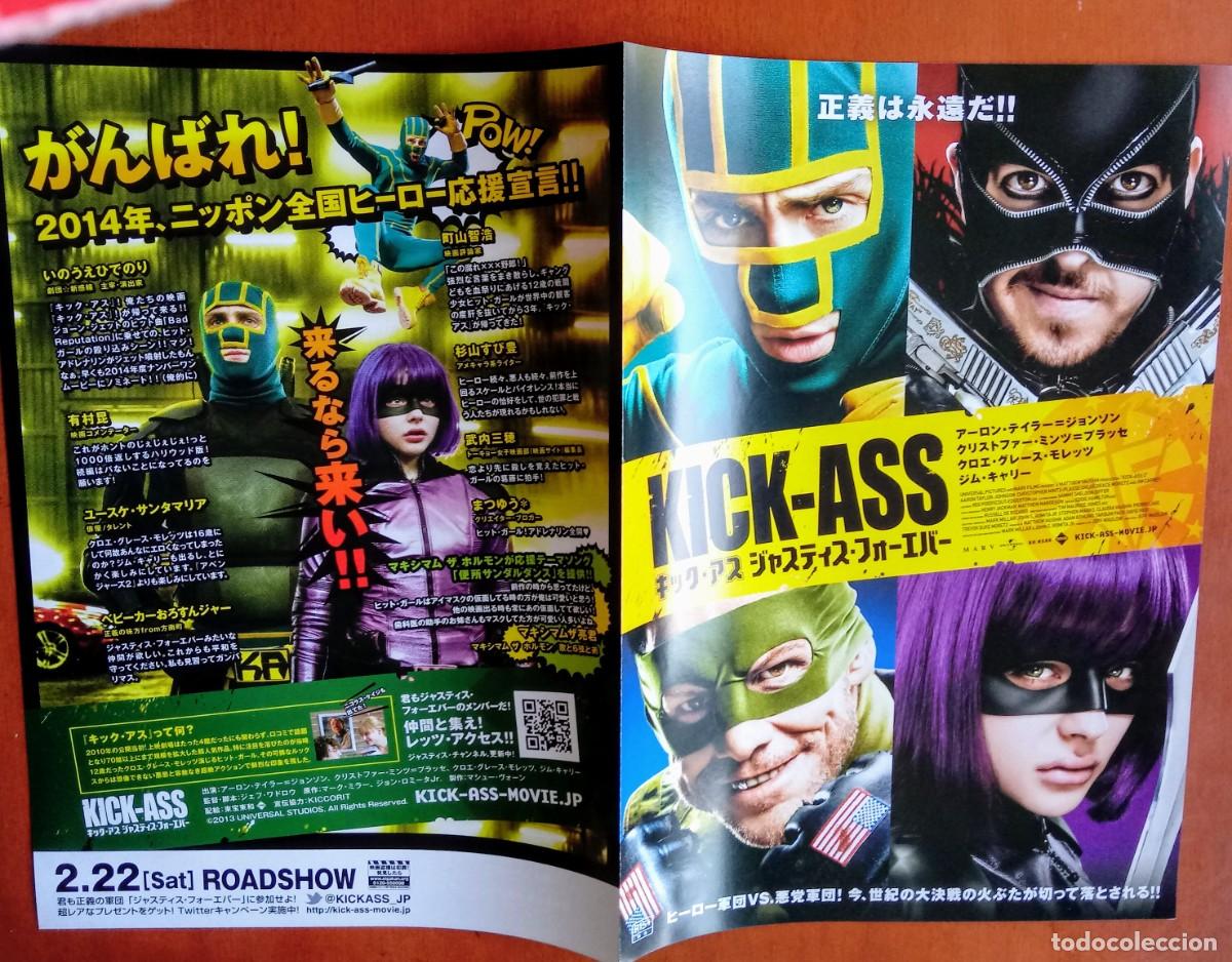 Cine: Programa gu&iacute;a japonesa KICK-ASS 2 : CON UN PAR. Aaron Taylor-Johnson, Chlo&euml; Grace Moretz. JAP&Oacute;N.
