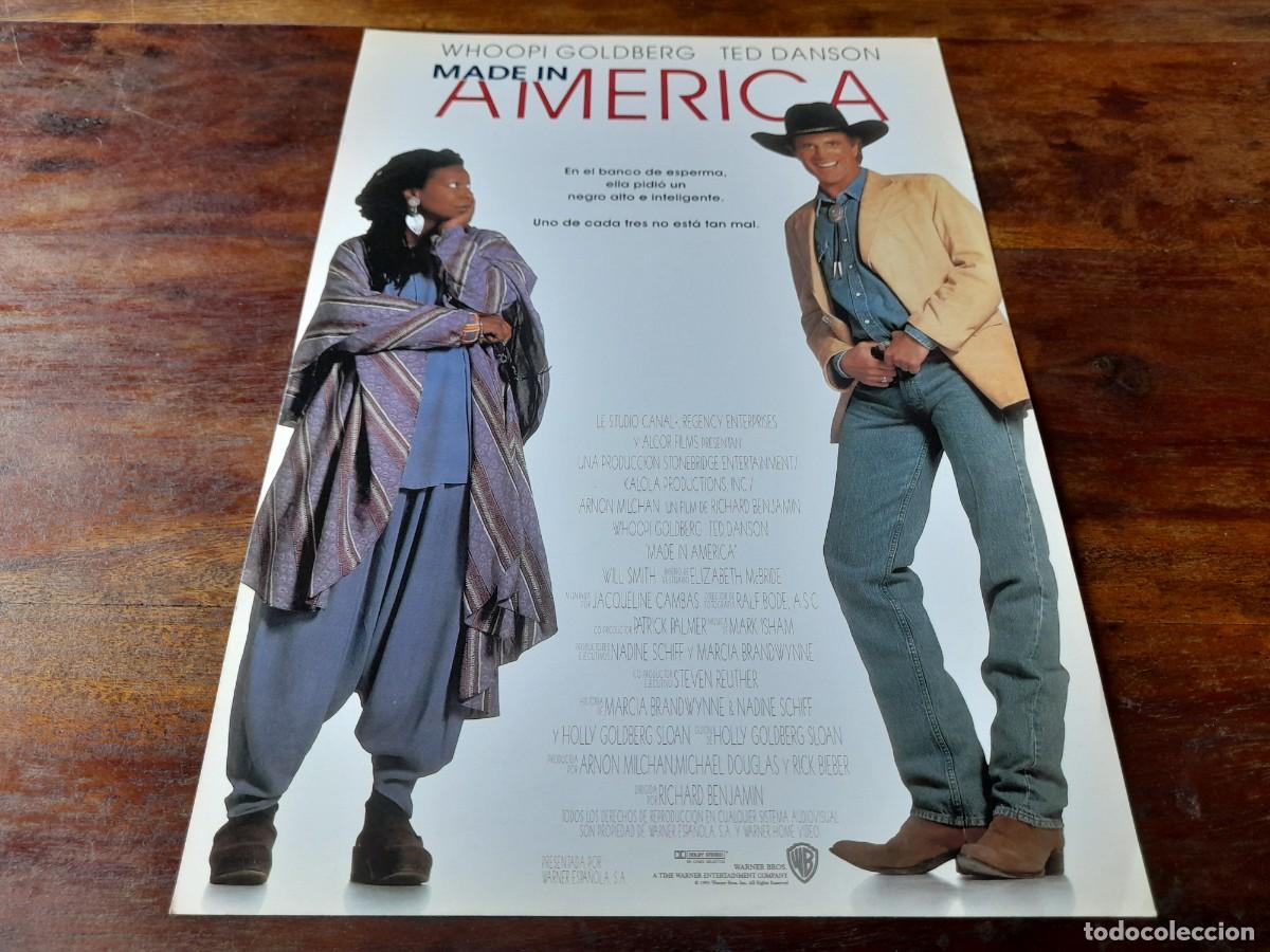Cine: Made in America - Whoopi Goldberg, Ted Danson, Will Smith, Nia Long - Guia original Warner 1993