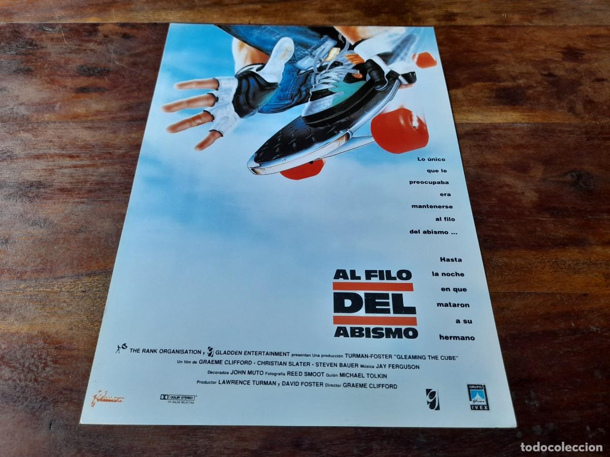 Cine: Al filo del Abismo - Steven Bauer, Christian Slater, Le Tuan - Guia original Filmax 1989