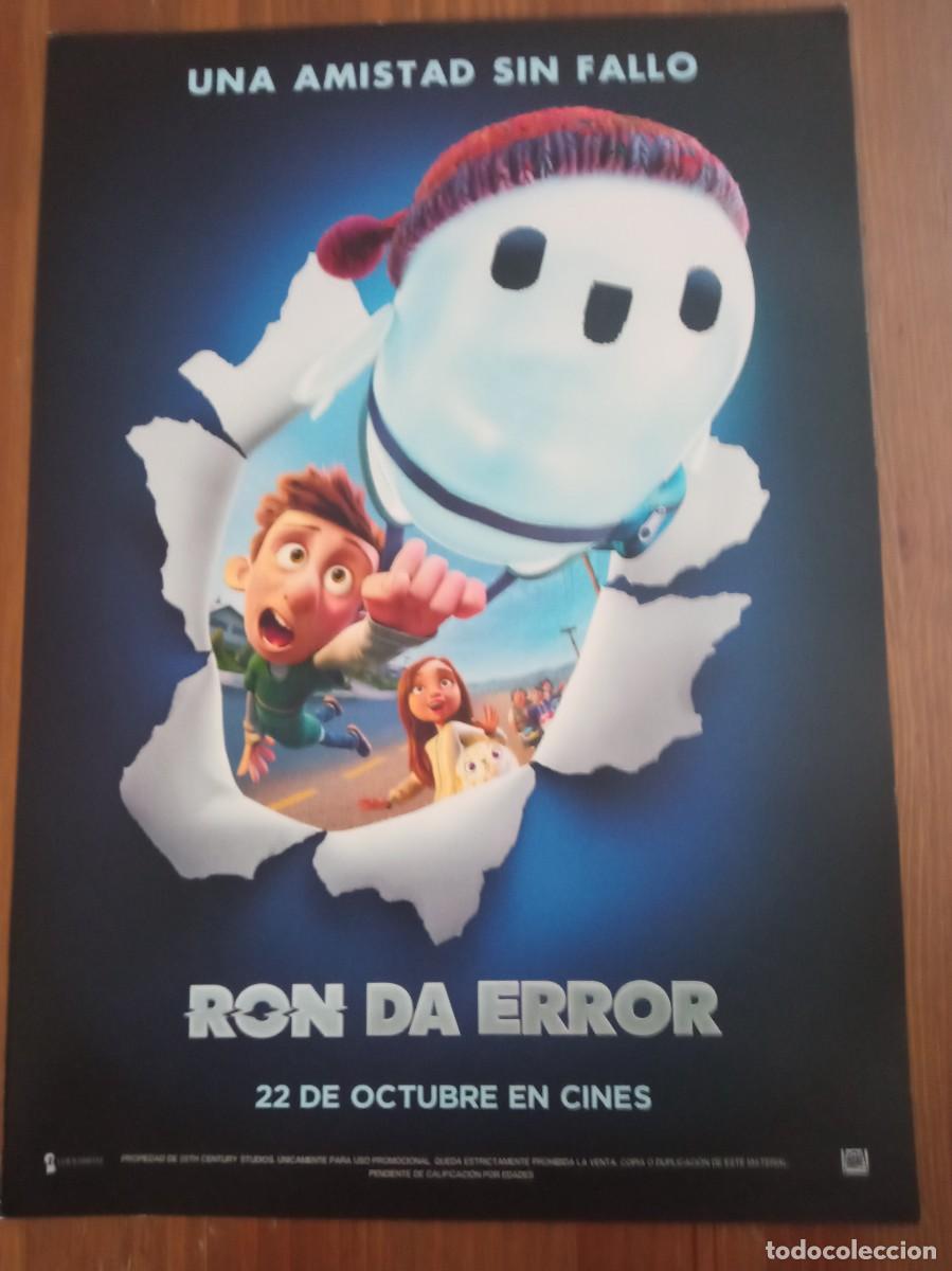 Cine: RON DA ERROR (GUIA DOBLE) ANIMACION. DIBUJOS ANIMADOS. (PEDIDO MINIMO 5 EUROS) VER FOTOS