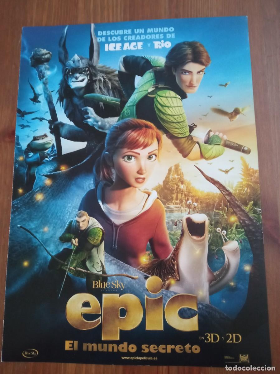 Cinema: EPIC EL MUNDO SECRETO (GUIA DOBLE) VER FOTOS (PEDIDO MINIMO 5 EUROS) DIBUJOS ANIMADOS