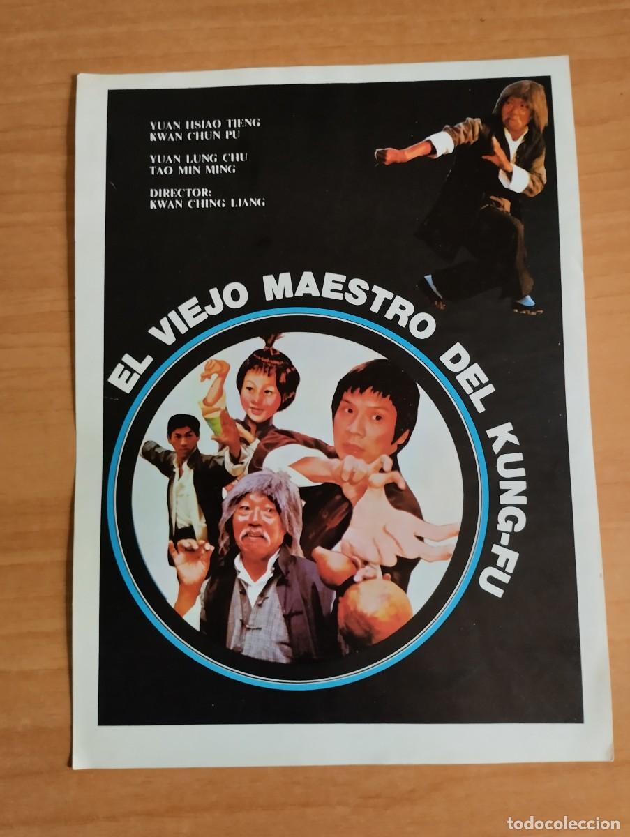 Cine: -G23--GUIA DE LA PELICULA-- EL VIEJO MAESTRO DEL KUNG FU