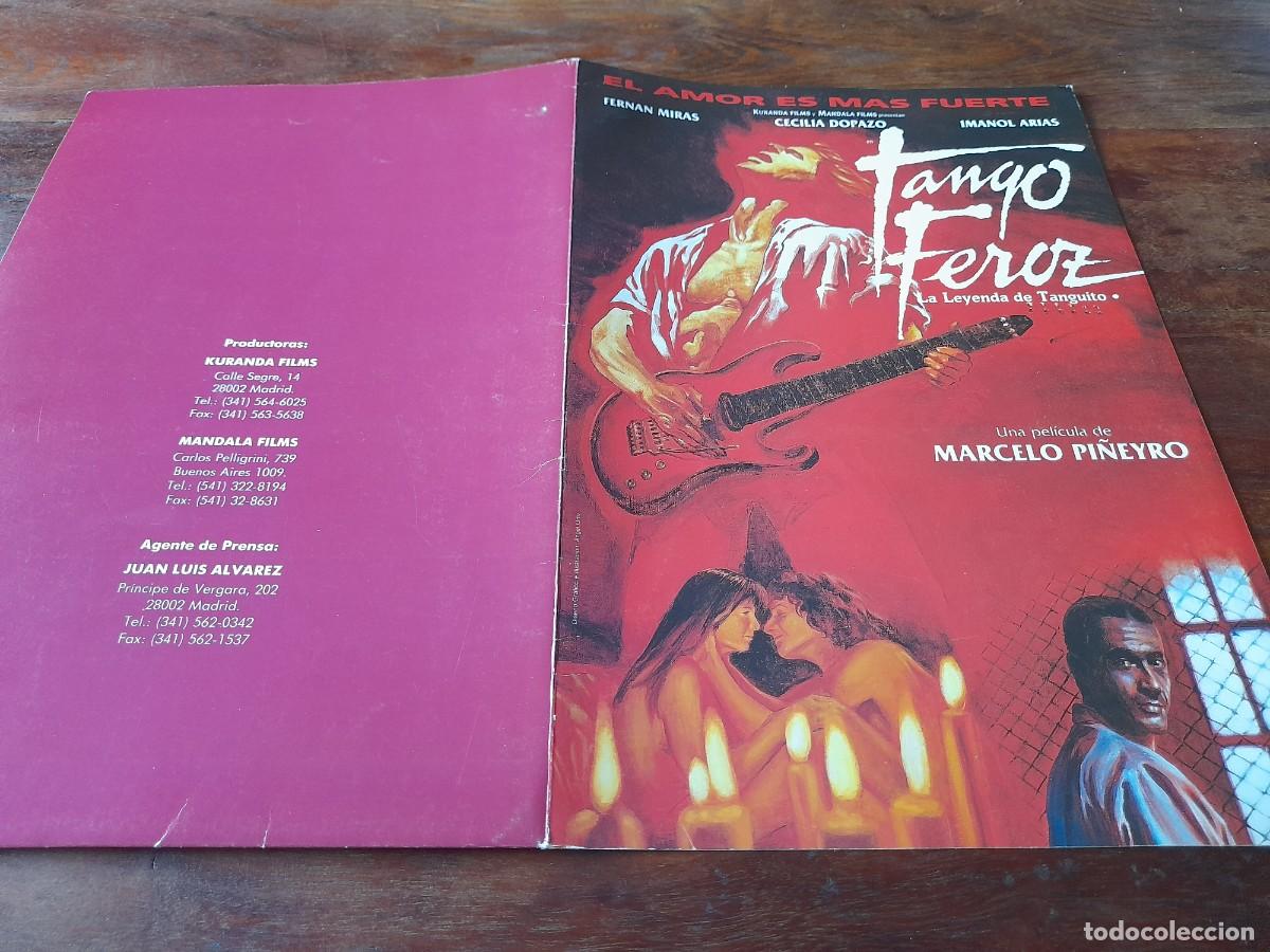 Cine: Tango Feroz - Fern&aacute;n Mir&aacute;s, Cecilia Dopazo, Imanol Arias - Gu&iacute;a original Columbia 1993