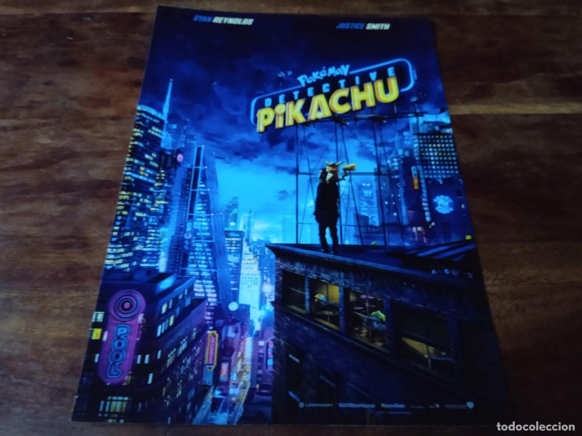 Cine: Pok&eacute;mon Detective Pikachu - Justice Smith, Ryan Reynolds, Kathryn Newton - Guia original Warner 2019