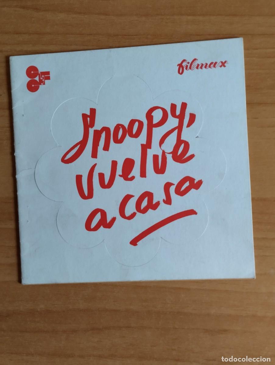 Cine: G24-GUIA DE LA PELICULA--- SNOOPY VUELVE A CASA