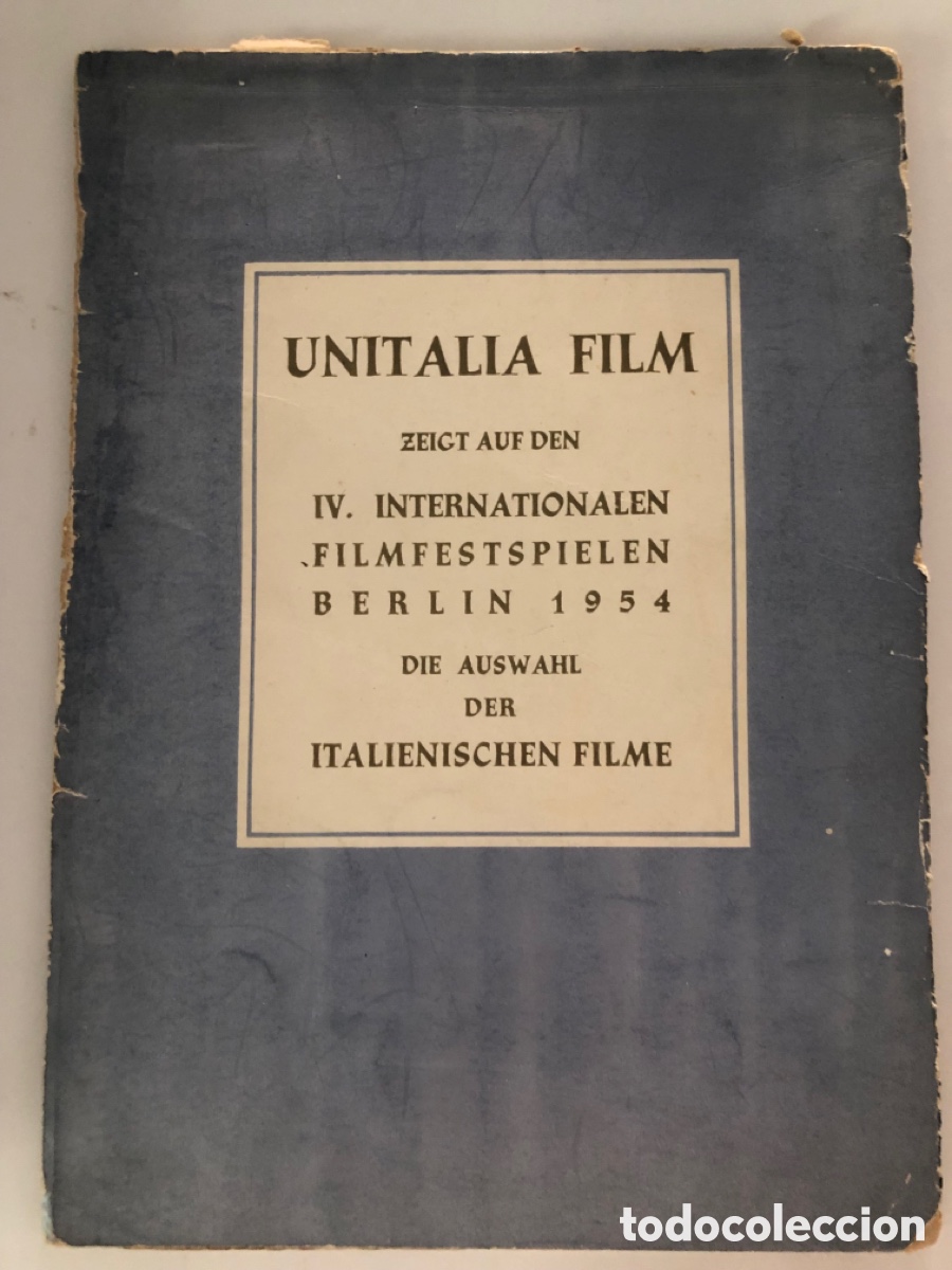 Cine: Guia festival berlin 1954 pel&iacute;culas italianas Pan amor y fantas&iacute;a carrusel napolitano sofia loren u