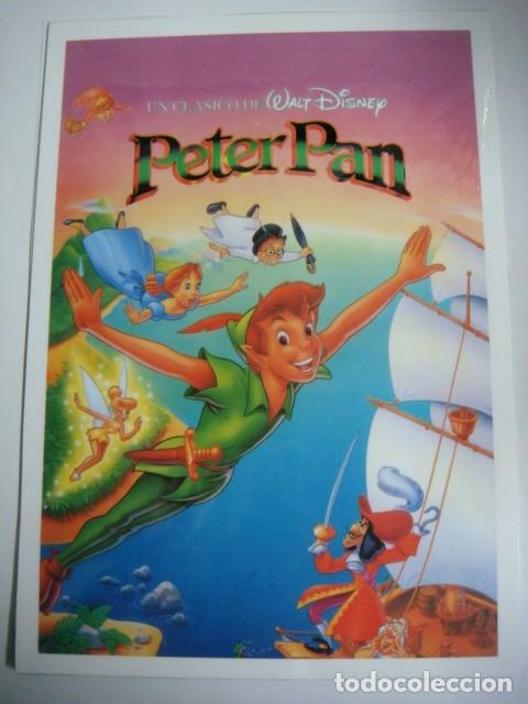 Cine: GUIA DE CINE PETER PAN DE WALT DISNEY,PLASTIFICADA-(&)