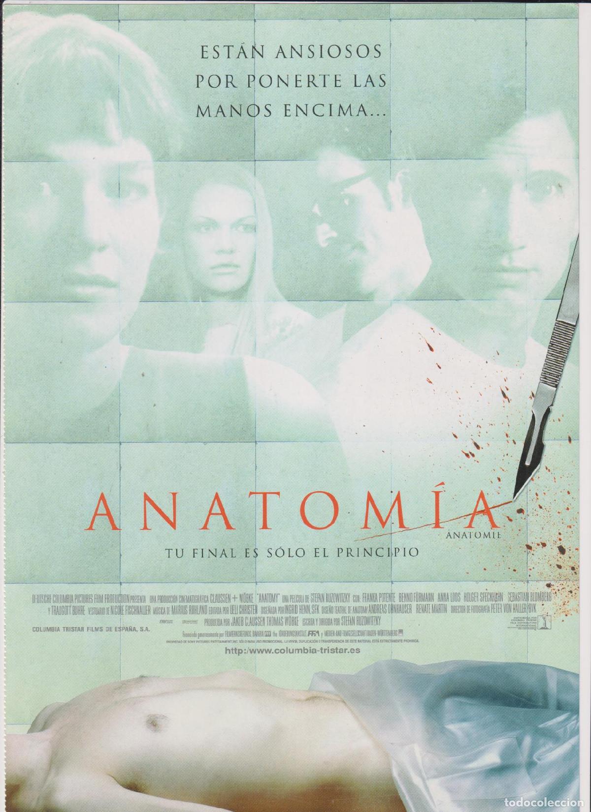 Cine: Anatom&iacute;a. Gu&iacute;a sencilla - Foto 1
