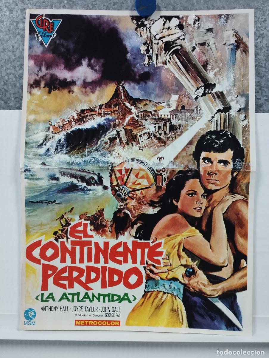Cin&eacute;ma: El continente perdido. Sal Ponti, Joyce Taylor, John Dall, William Smith. GUIA ORIGINAL DOBLE