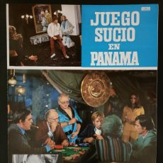 Cine: JUEGO SUCIO EN PANAMA CHRIS ROBINSON PILAR VELZQUEZ GUIA DE CINE ORIGINAL TRIPTICO G045. Lote 386848554