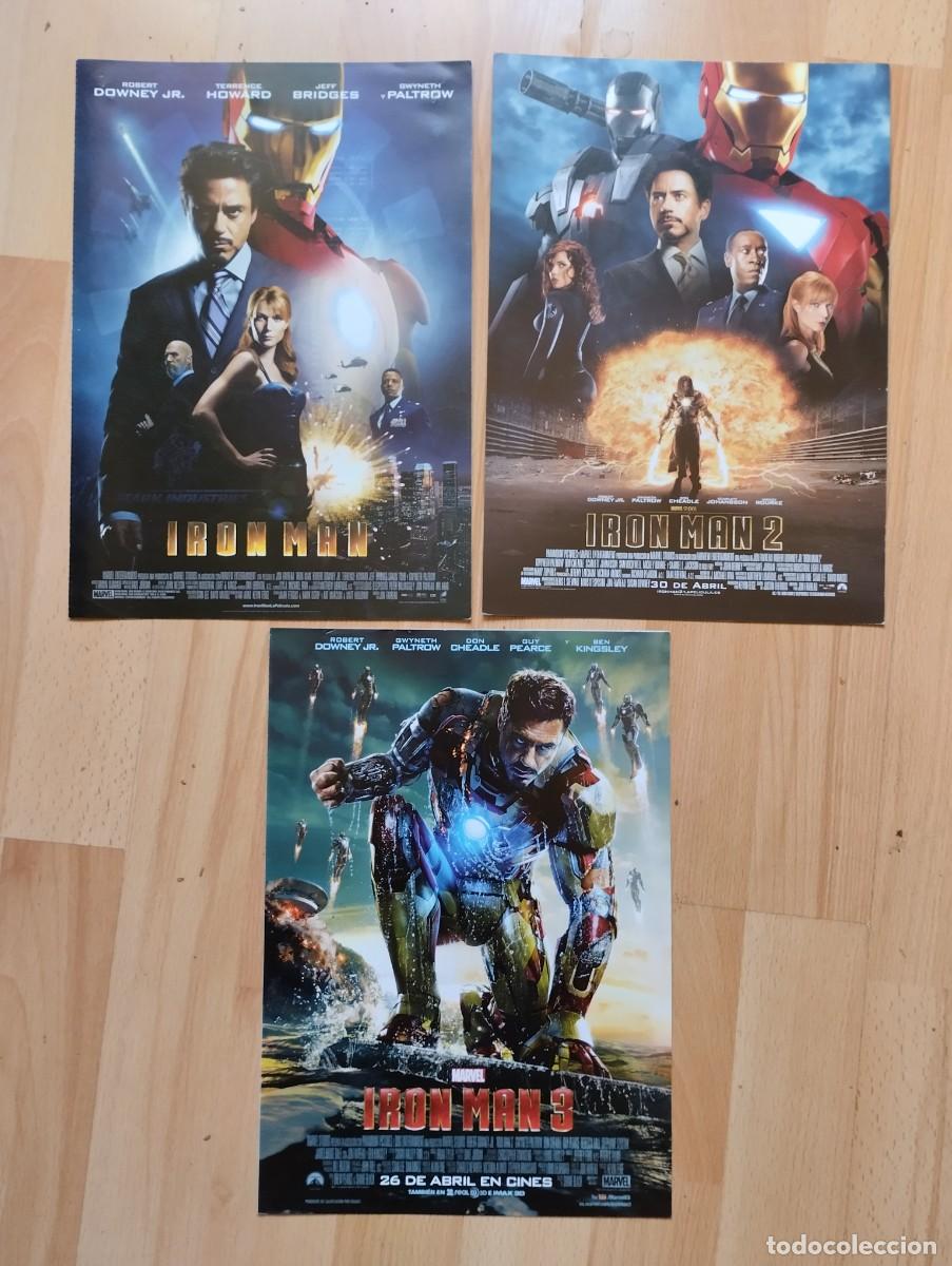 Cine: G25--GUIA DE LA PELICULA-- IRON MAN 1 2 3