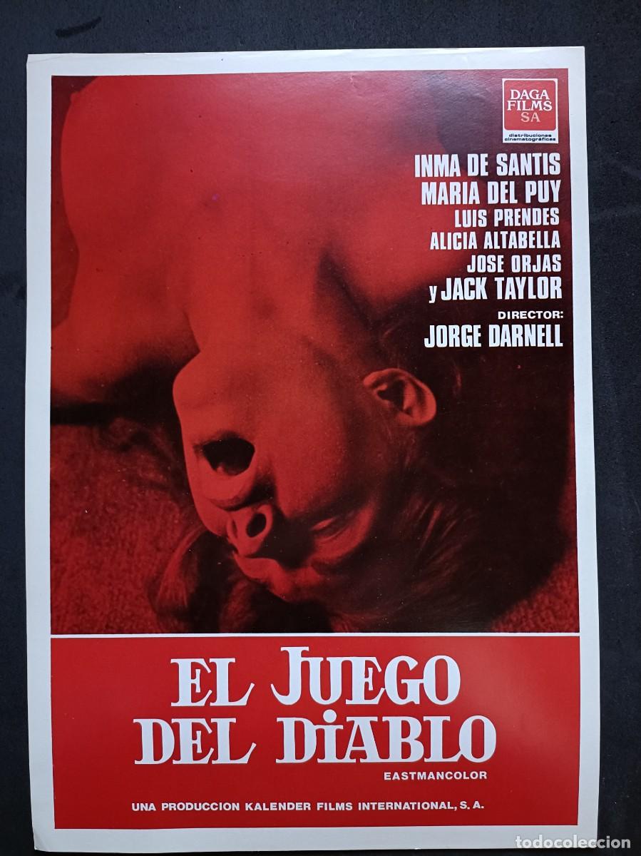Cine: EL JUEGO DEL DIABLO INMA DE SANTIS MARIA DEL PUY GUIA DE CINE G140