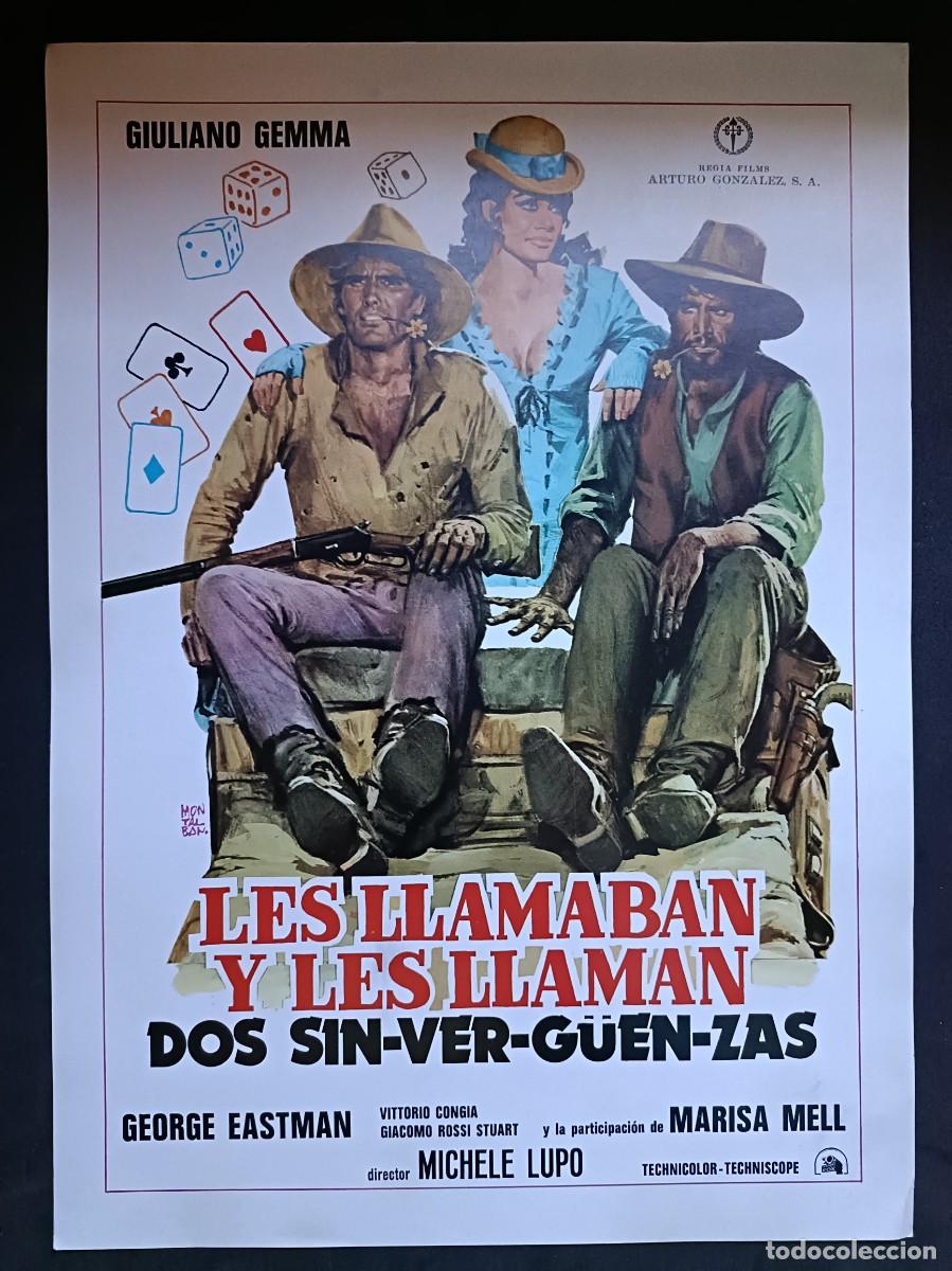 Cin&eacute;ma: LES LLAMABAN Y LES LLAMAN DOS SINVERGUENZAS GIULIANO GEMMA GEORGE EASTMAN GUIA DE CINE G156