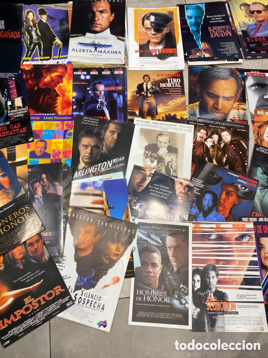 Cine: 60 gu&iacute;as de cine Acci&oacute;n a&ntilde;os 80 y 90 Usa - Bruce Willis . Travolta , Jack Nicholson , Uma Thurman ,