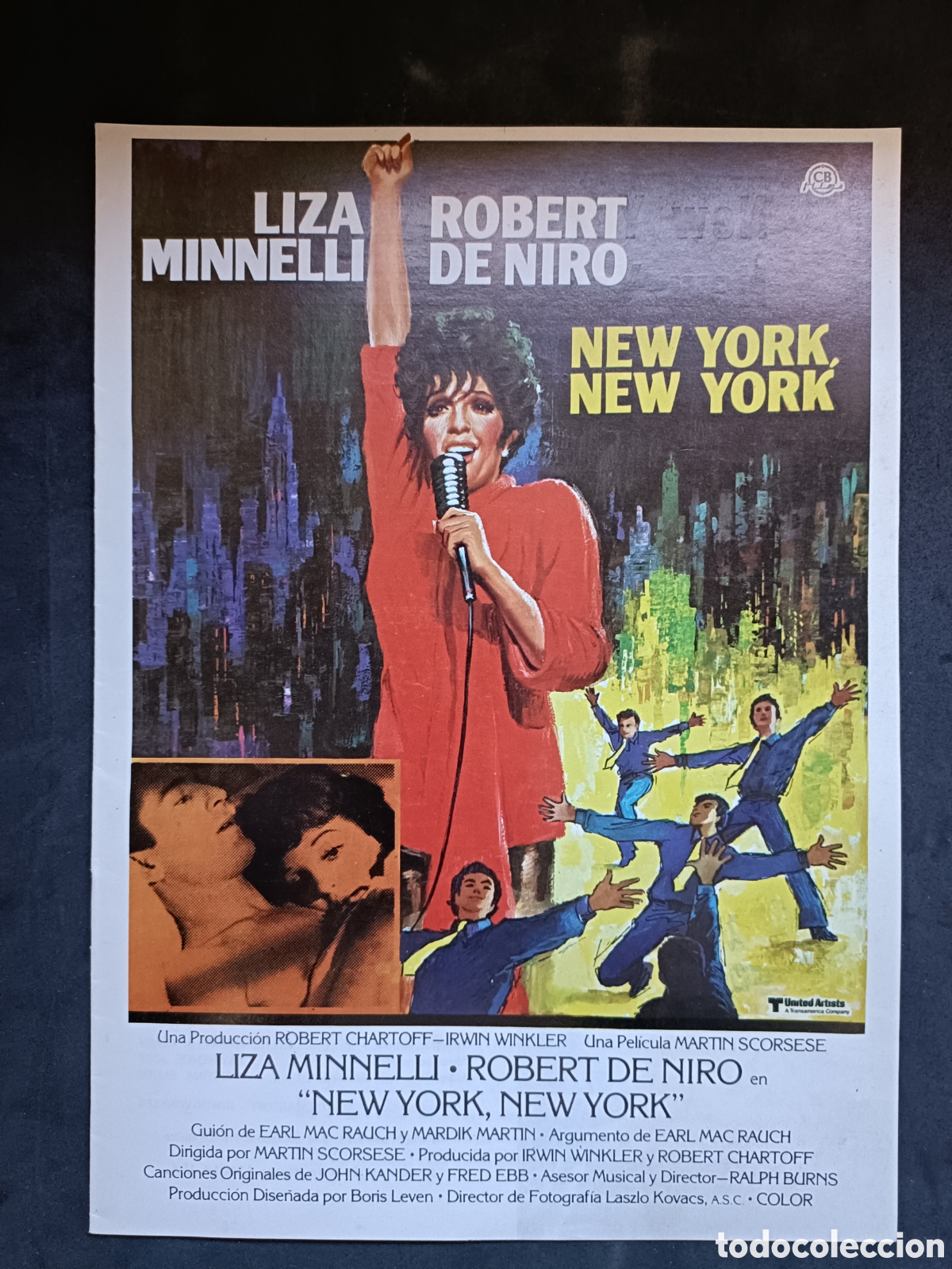 Cine: NEW YORK NEW YORK LIZA MINNELLI ROBERT DE NIRO GUIA DE CINE G222