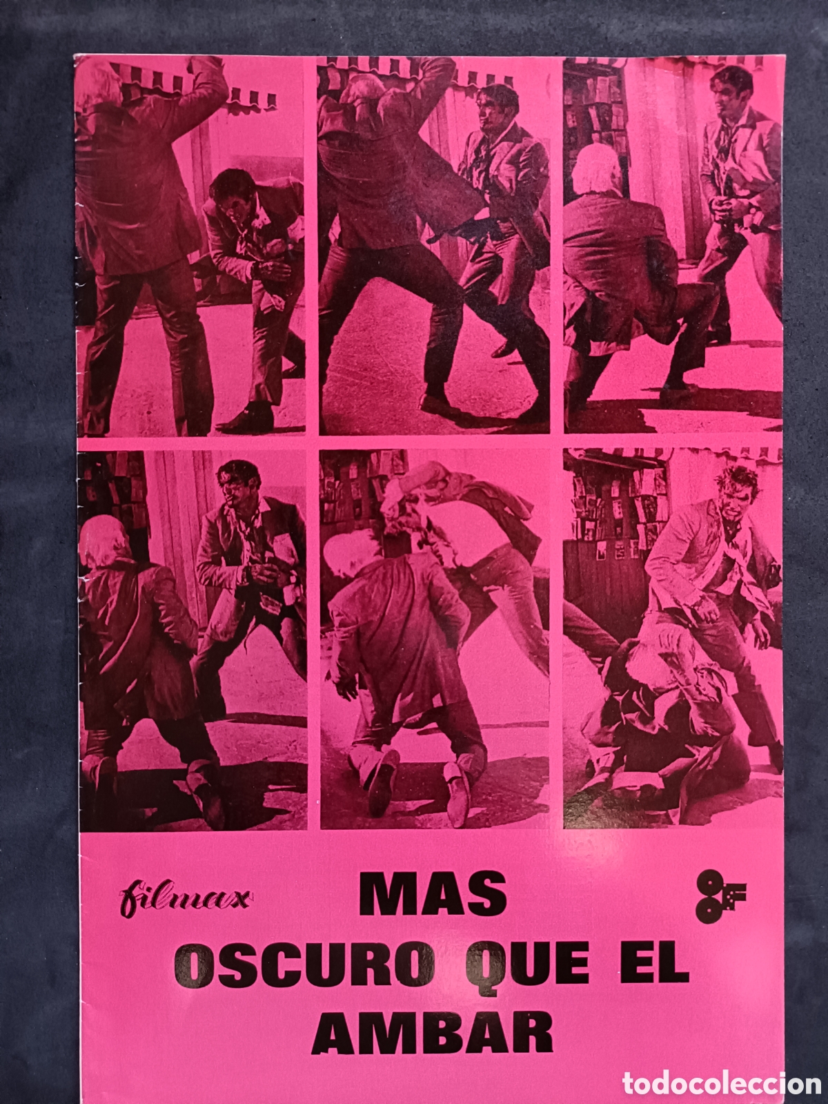 Cine: MAS OSCURO QUE EL AMBAR GUIA DE CINE ORIGINAL G232