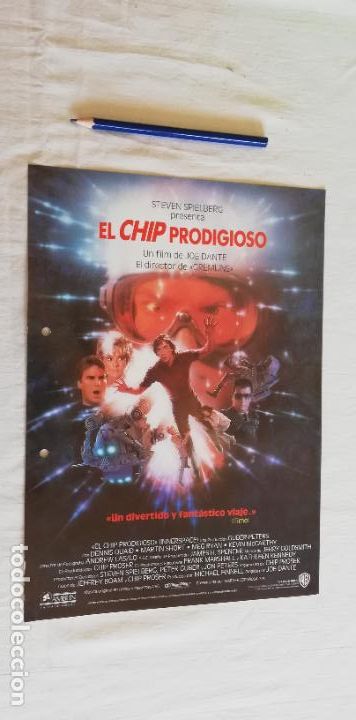 Cine: EL CHIP PRODIGIOSO , GU&Iacute;A DE CINE 1987