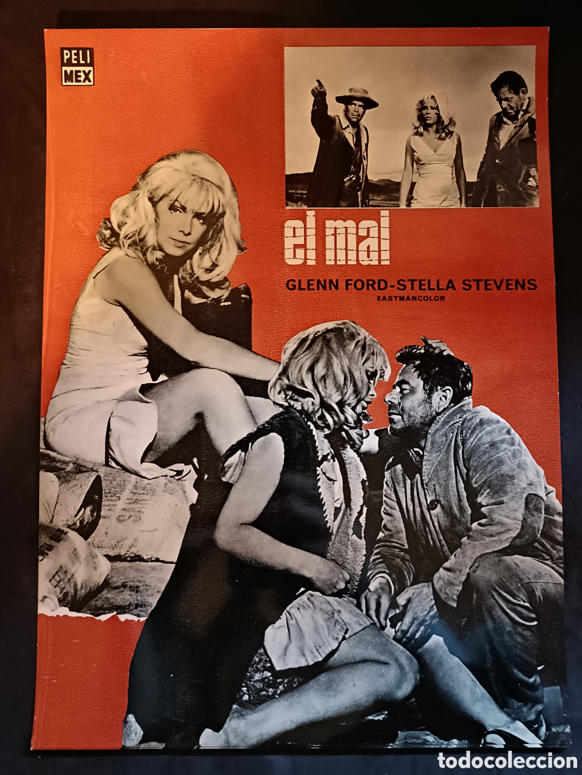 Cine: EL MAL GLENN FORD STELLA STEVENS GUIA DE CINE ORIGINAL G287