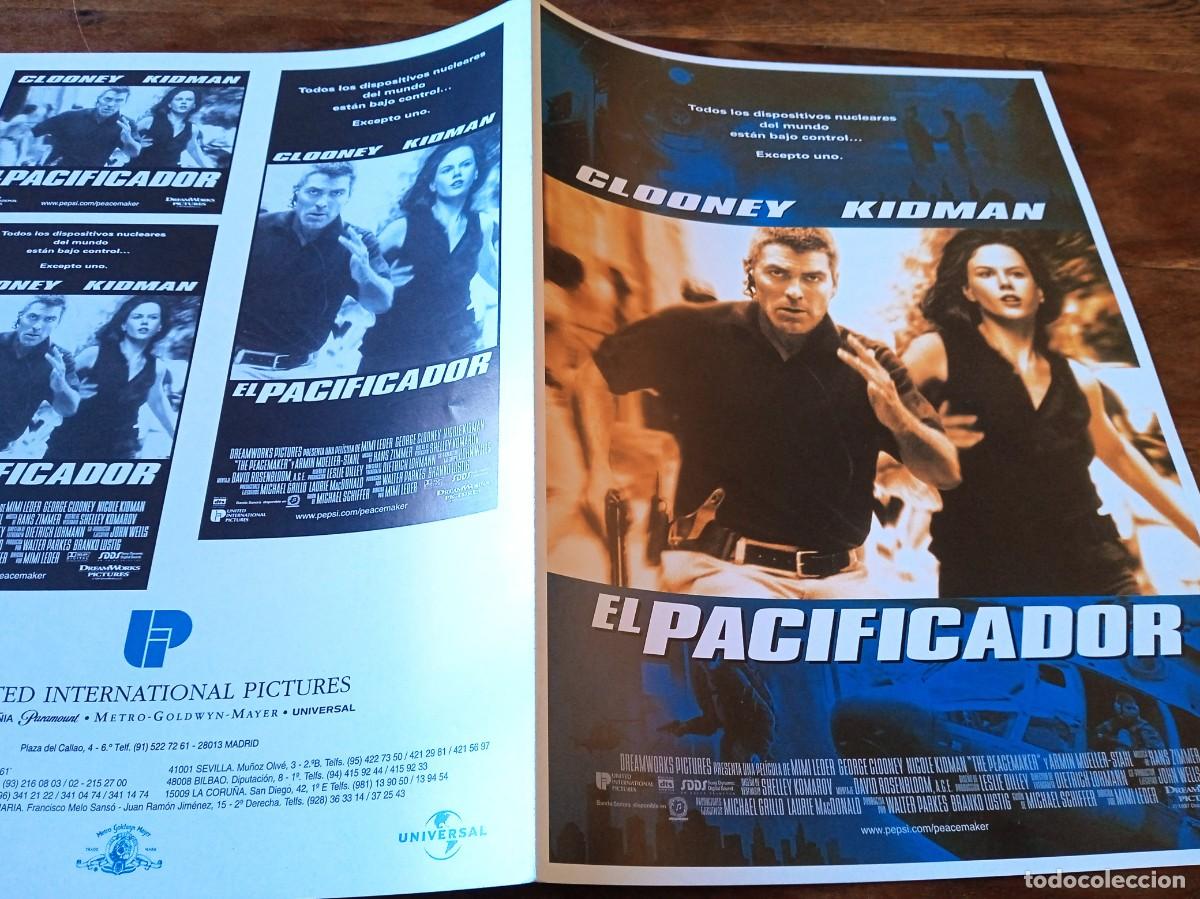 Cin&eacute;ma: El pacificador - George Clooney, Nicole Kidman, Armin Mueller-Stahl - Gu&iacute;a original U.I.P 1997