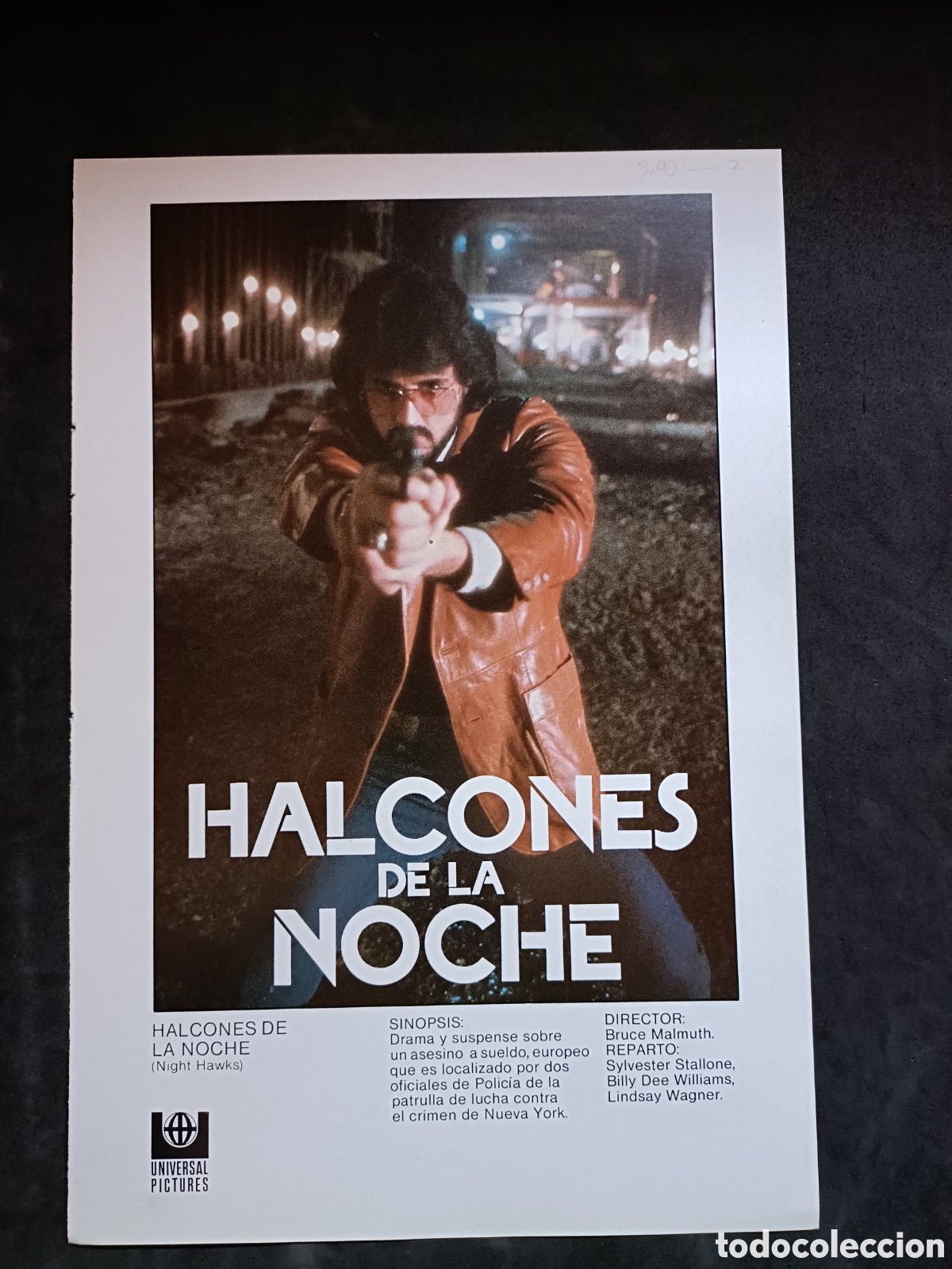 Cine: HALCONES DE LA NOCHE Y POR DETRAS ESPARTACO GUIA DE CINE ORIGINAL G474