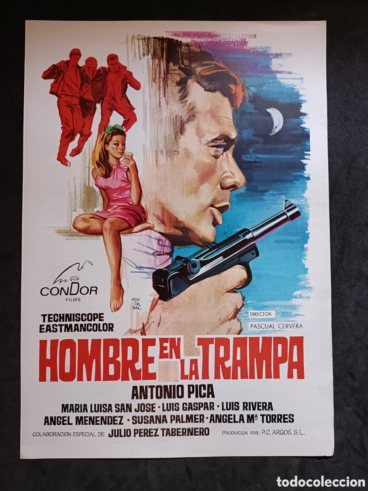 Cine: HOMBRE EN LA TRAMPA GUIA DE CINE ORIGINAL G489
