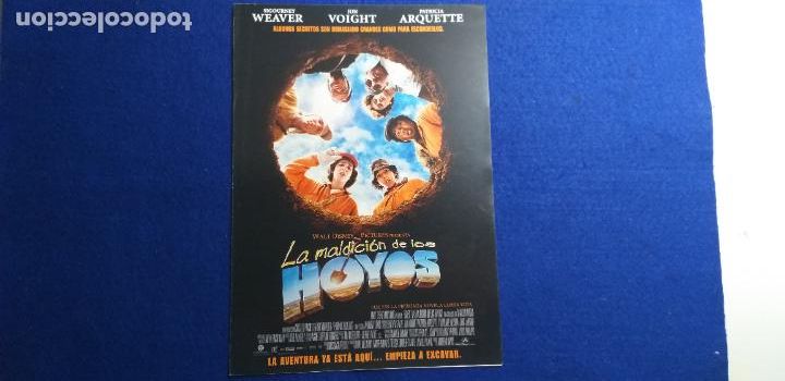 Cine: Guia doble: LA MALDICION DE LOS HOYOS. CON: SIGOURNEY WEAVER