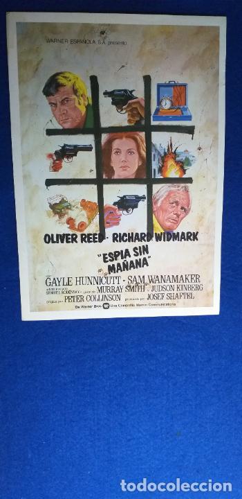 Cin&eacute;ma: GUIA SIMPLE: ESPIA SIN MA&Ntilde;ANA. CON: OLIVER REED, RICHARD WIDMARK. A&Ntilde;O 1977.