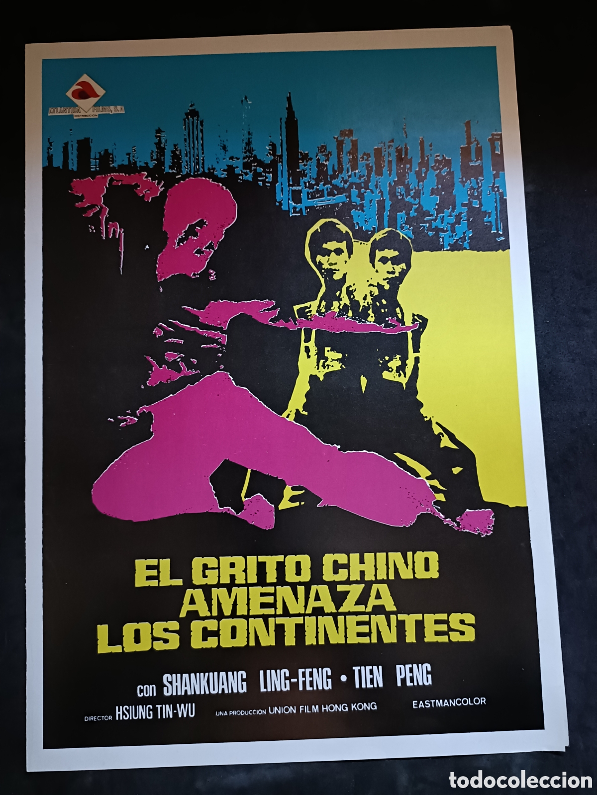 Cine: EL GRITO CHINO AMENAZA LOS CONTINENTES GUIA DE CINE ORIGINAL G530