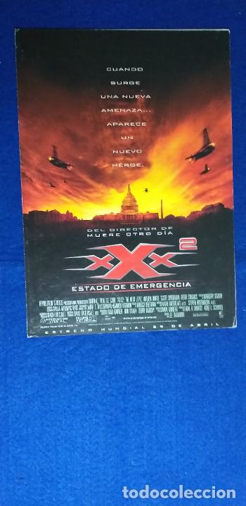 Cinema: Guia doble: XXX 2 ESTADO DE EMERGENCIA. CON: DARIUS STONE- ICE CUBE. DIRIGE LEE TAMAHORI