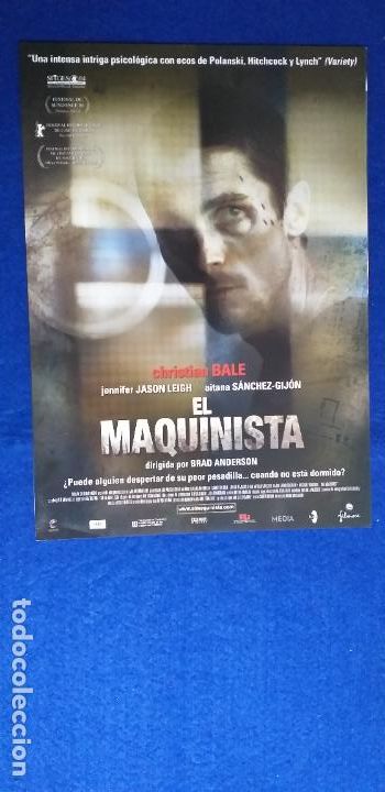 Cinema: Guia doble: EL MAQUINISTA. CON: CHRISTIAN BALE