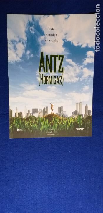 Cinema: GUIA DOBLE: ANTZ. HORMIGAZ. TODA HORMIGA TIENE SU D&Iacute;A. DIBUJOS ANIMADOS