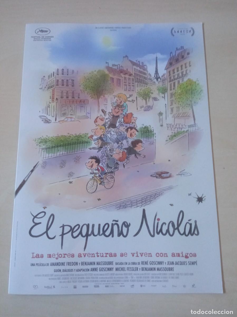 Cine: EL PEQUE&Ntilde;O NICOLAS GUIA DOBLE ORIGINAL DE CINE DIBUJOS ANIMADOS (PEDIDO MINIMO 5 E.)