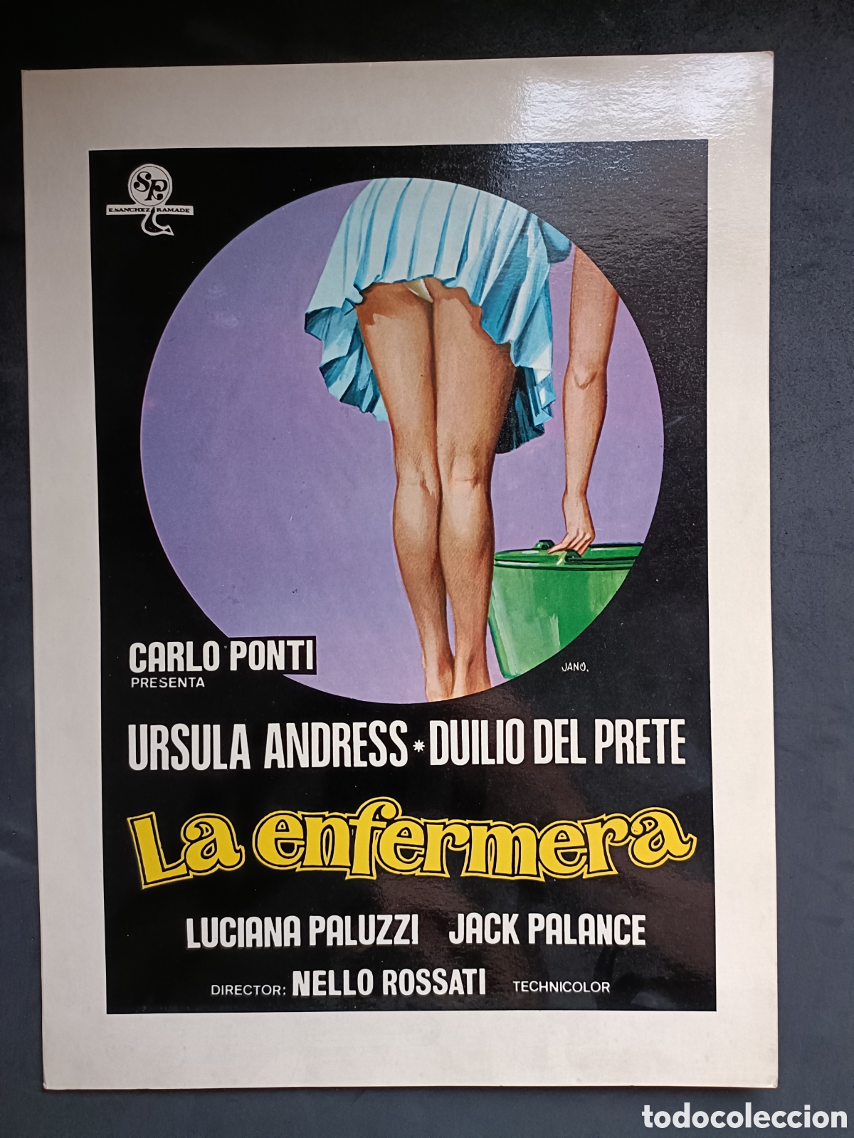 Cine: LA ENFERMERA CARLO PONTI GUIA DE CINE ORIGINAL CA14