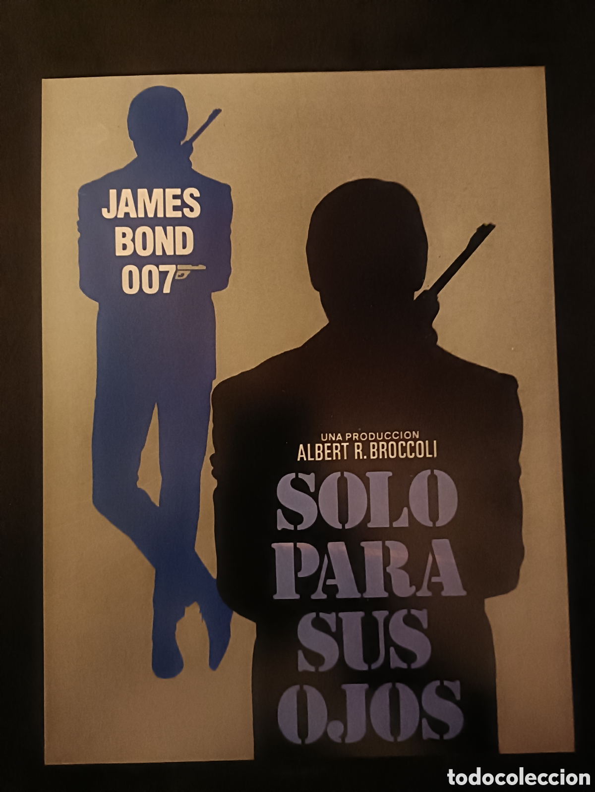 Cine: JAMES BOND 007 SOLO PARA SUS OJOS GUIA DE CINE ORIGINAL CA17