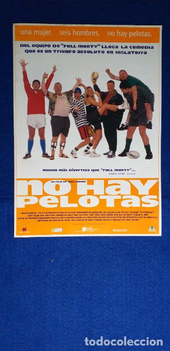 Cine: GUIA DOBLE: No hay pelotas. Con: Samantha Janus y Gary O.