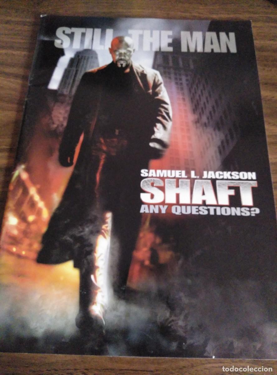 Cinema: GUIA REVISTA PRESSBOOK JAPONES - SHAFT - SAMUEL L. JACKSON