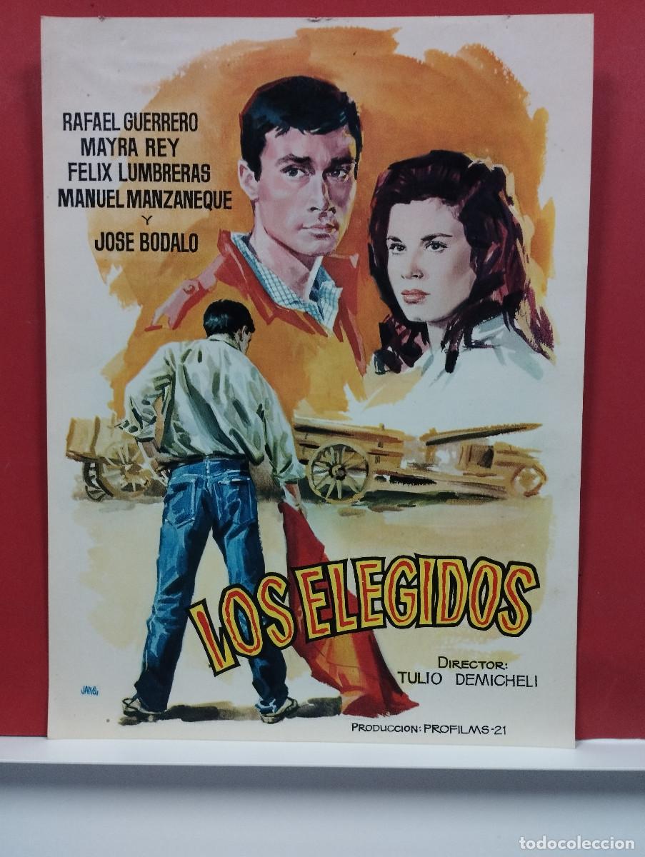 Cine: LOS ELEGIDOS. RAFAEL GUERRERO, MAYRA REY , GUIA CINE SENCILLA